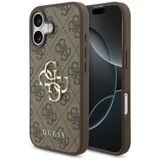 Guess 4G Big Logo Case for iPhone 17 - Brown