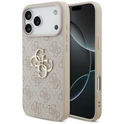 Guess 4G Big Logo Case for iPhone 17 Pro Max - Pink