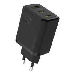 Dudao A29 65W GaN Wall Charger 2 x USB-C + 1 x USB-A - Black