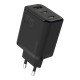 Dudao A29 65W GaN Wall Charger 2 x USB-C + 1 x USB-A - Black