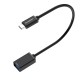 Wozinsky WOTGY1S USB-C 3.0 (male) - USB-A 3.0 (female) OTG Adapter - Black