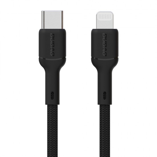 Dudao L9X 30W USB-C - Lightning Cable 1m - Black