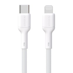 Dudao L9X 30W USB-C - Lightning Cable 1m - White
