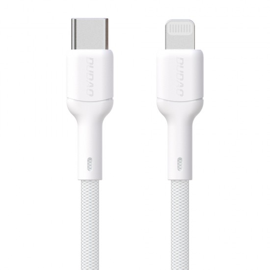 Dudao L9X 30W USB-C - Lightning Cable 1m - White