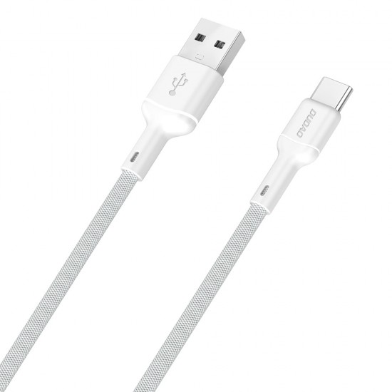 Dudao L9T 5A USB-A - USB-C Cable 1m - White