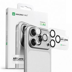 AmazingThing Lens Glass for iPhone 17 Pro / Pro Max with Black Aluminum Frame