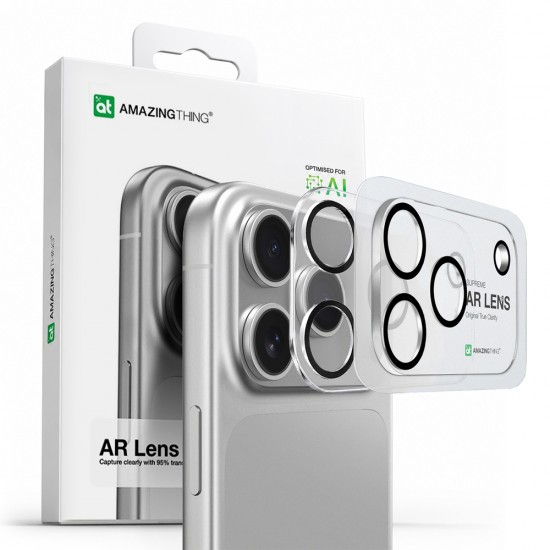 AmazingThing Full Lens Glass for iPhone 17 Pro Max