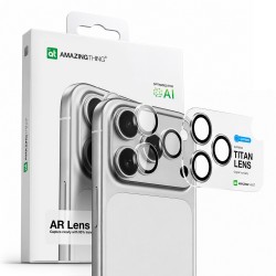 AmazingThing Sapphire Camera Glass for iPhone 17 Pro / Pro Max - with Clear Frame