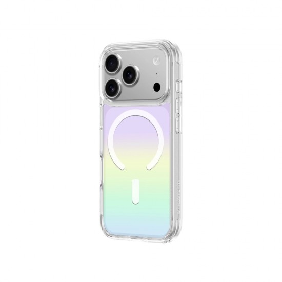 AmazingThing Minimal Mag case for iPhone 17 Pro compatible with MagSafe rainbow - multicolor