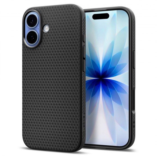 Spigen Liquid Air Case for iPhone 17 - Matte Black