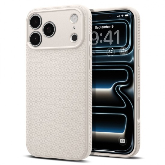 Spigen Liquid Air case for iPhone 17 Pro - titanium