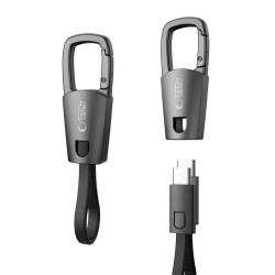 Tech-Protect Ultraboost DNA Cable with Keychain USB-C PD 60W / 3A - Gray