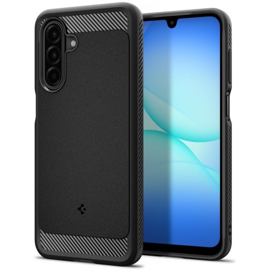 Spigen Rugged Armor Case for Samsung Galaxy A17 - Matte Black