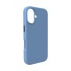 Puro Icon Mag Pro Liquid Silicone Case for iPhone 17, MagSafe Compatible, with Camera Protection and Aluminum Buttons - Blue