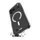 Puro Impact Clear D3O TPU+PC Case Compatible with MagSafe for iPhone 17 Pro Max - Transparent