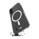 Puro Impact Clear D3O TPU+PC MagSafe Compatible Case for iPhone 17 - Transparent