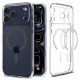 Spigen Ultra Hybrid MagSafe Case for iPhone 17 Pro - Clear Gray