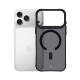 3mk Smoke MagCase for iPhone 17 Pro Max - Black Semi-Transparent