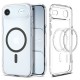 Spigen Ultra Hybrid MagSafe Case for iPhone 17 Air - Clear Gray