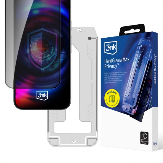 3mk Hardglass Max Privacy Screen Protector for Samsung Galaxy S25 Edge