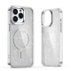 Glitter Case MagSafe Compatible for iPhone 17 Pro Max - Semi-Transparent