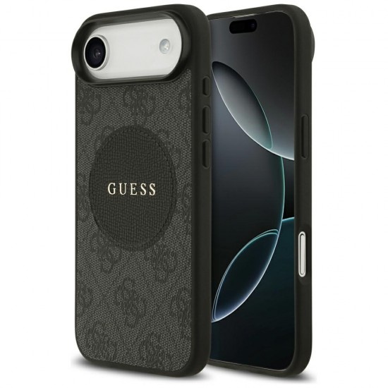 Guess 4G Circle Classic Logo MagSafe case for iPhone Air - black