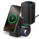 Spigen Essential EF223MS 3-in-1 QI2 Wireless Charger - Black