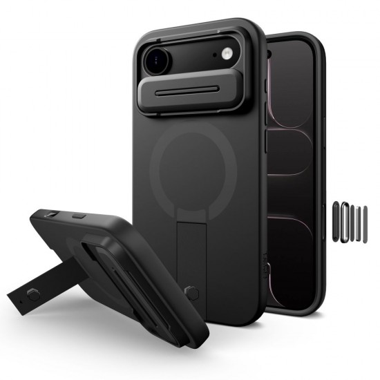 Tech-Protect Kevlar Aura MagSafe Case for iPhone Air - Black
