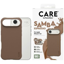 CARE by PanzerGlass Fashionable Samba MagSafe Case for iPhone Air - Brown