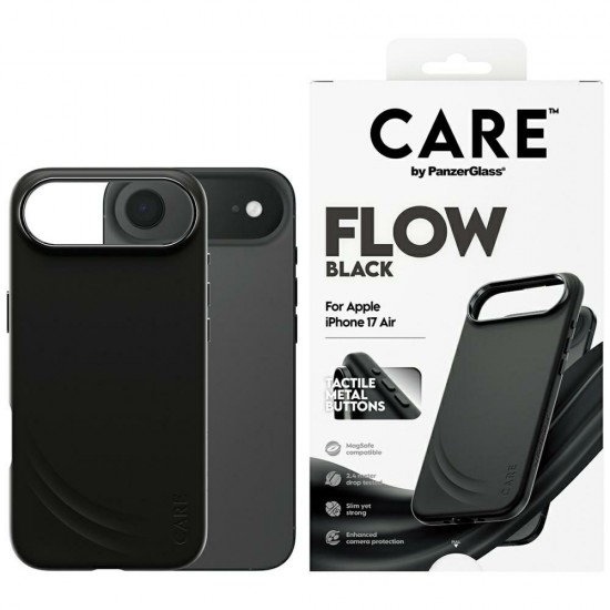 CARE by PanzerGlass Feature FLOW MagSafe Case for iPhone Air - Black