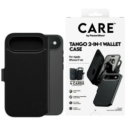 CARE by PanzerGlass Feature Tango 2in1 Wallet Case MagSafe for iPhone Air - Black