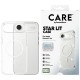 CARE by PanzerGlass Flagship Urban Explorer Case w. White MagSafe for iPhone Air - Clear Glitter