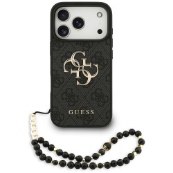 Guess 4G Strap 4G Classic Logo Case for iPhone 17 Pro - Black