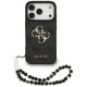 Guess 4G Strap 4G Classic Logo Case for iPhone 17 Pro - Black