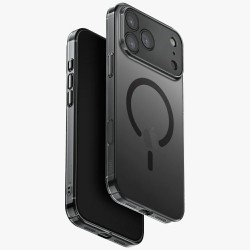 Uniq Airsuit Case for iPhone 17 Pro Max Magclick Charging - Black