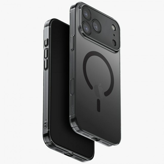 Uniq Airsuit Case for iPhone 17 Pro Max Magclick Charging - Black