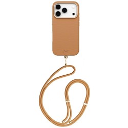 Uniq Coehl Mirelle Case for iPhone 17 Pro Magnetic Charging - Brown