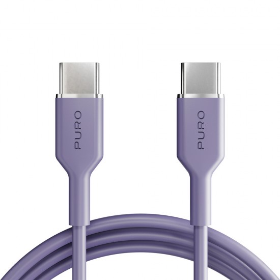 Puro ICON USB-C - USB-C Cable 1.5m - Purple