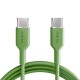 Puro ICON USB-C - USB-C cable 1.5m - green
