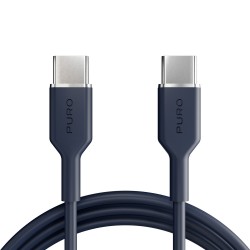 Puro ICON USB-C - USB-C Cable 1.5m - Navy Blue