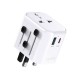 SBS TEADAPTUSBTCUNI USB-C USB-A Universal Travel Adapter - White