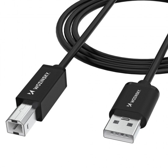 Wozinsky WKDDY3S USB-B - USB-A 480Mb/s Cable 2m - Black