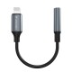 Wozinsky WALJ-01 Lightning adapter - 3.5mm mini jack - black
