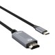 Wozinsky WCCH-01 USB-C - HDMI 4K 60Hz Cable 1.8m - Black Wozinsky WCCH-01 USB-C - HDMI 4K 60Hz Cable 1.8m - Black