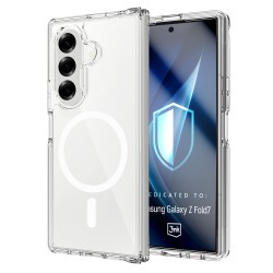 3mk Armor MagCase for Samsung Galaxy Z Fold 7 - Transparent