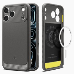 Spigen Rugged Armor Mag MagSafe Case for iPhone 17 Pro - Gray