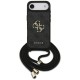 Guess 4G Big Logo Cord Stap Crossbody Case for iPhone Air - Black