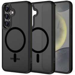 Tech-Protect MagMat MagSafena Samsung Galaxy S25 FE Case - Matte Black