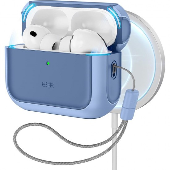 ESR Orbit Halolock MagSafe case for AirPods Pro - blue