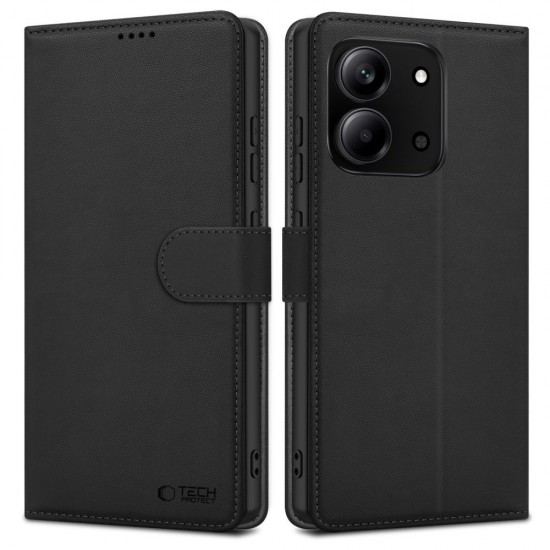 Tech-Protect Wallet Case for Xiaomi Redmi 15C 173mm / Poco 85C 173mm - Black